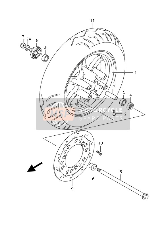 64751C20400J000, Spacer, Axle Lh, Suzuki, 0